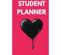 Pretty, Powerful & Organized - A Pink & Black Student Planner for Girls Who Slay at School (Hardcover Edition): Weekly Agenda • 2025-2026 Calendars • Notes & Exam Schedule Pages • 6x9 in
