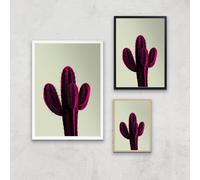 Pretty Prick Giclee Art Print - A3 - White Frame