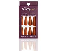 Pretty Pro Press On False Nails Make Me A Mink 24pcs
