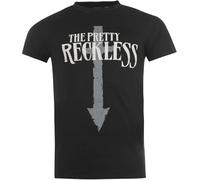 Pretty Reckless T-Shirt Graphic Mens Basic Short Sleeve Unisex Cotton Casual T-Shirt Black