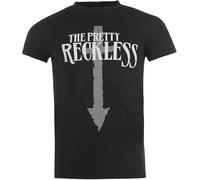 Pretty Reckless T-Shirt Graphic Mens Basic Short Sleeve Unisex Cotton Casual T-Shirt Black Black