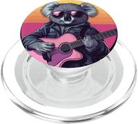 Pretty Rock Guitar Koala Bear Outfit for Rock'n Roll PopSockets PopGrip for MagSafe