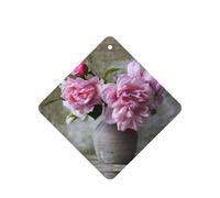 Pretty Roses Printing Fashion Car Air Freshener Cards 10 Pcs Car Scented Hanging Sheets