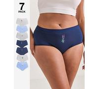 Pretty Secrets 7 Pack Full Fit Brief Floral Multi 32/34