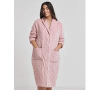 Pretty Secrets Fleece Gown Dusty Pink 8/10