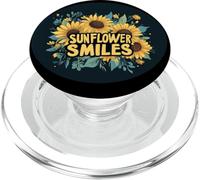 Pretty Smiles in Sunflower Season Costume PopSockets PopGrip for MagSafe