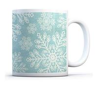 Pretty Snowflake - Drinks Mug Cup Kitchen Birthday Office Fun #12403