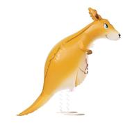 Unique 53643 Pretty Standing Foil Balloon | Walking Pet Kangaroo Design