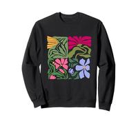 Pretty Summer Garden Flowers Vintage Boho Women Girls Teens Sweatshirt
