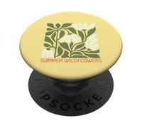 Pretty Summer Wildflowers Boho Garden Daisy Western Country PopSockets Adhesive PopGrip