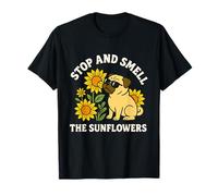 Pretty Sunflower Stop and Smell The Sunflowers T-Shirt