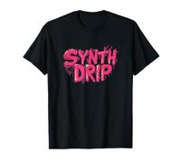 Pretty Synth Drip Logo for Man and Woman T-Shirt