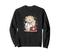 Pretty Teddy Doc Costume for Hospital and Bears Lovers Sweatshirt