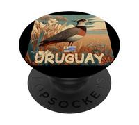 Pretty Tero Bird in Nature for Uruguay Lovers PopSockets Adhesive PopGrip