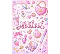 Pretty Things Notebook: A Beautiful Aesthetic College Ruled Notebook Featuring Smooth Cream-Colored Lined Pages for Journaling, Writing Notes, Planning, and Creative Expression