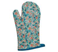 Orsina Single Oven Glove, Playful Typography And Pattern With Quilted Heat Protection, Safe Grip For Handling