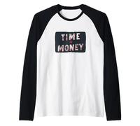 Pretty Time is Money Speech Costume Raglan Baseball Tee