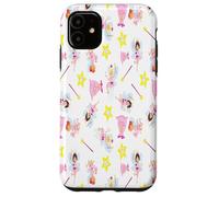 Pretty Tooth Fairy Magic Wand White Teeth Yellow Star Case for iPhone 11