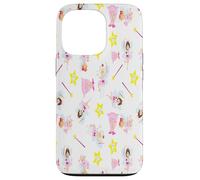 Pretty Tooth Fairy Magic Wand White Teeth Yellow Star Case for iPhone 13 Pro