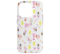 Pretty Tooth Fairy Magic Wand White Teeth Yellow Star Case for iPhone 14 Pro