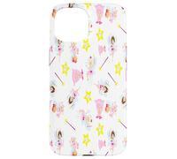 Pretty Tooth Fairy Magic Wand White Teeth Yellow Star Case for iPhone 15