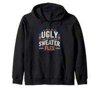Pretty Ugly Sweater Speech Costume for Flex Lovers Zip Hoodie
