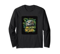 Pretty Unleash the Sloth Speech Costume Long Sleeve T-Shirt