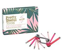 Pretty Useful Tools | 9 Tools in 1 | Bike Multi-tool | Pink | Stainless Steel