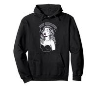 Pretty Vampire Lady Halloween Blood Dripping Pullover Hoodie