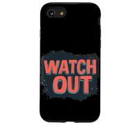Pretty Watch Out Speech for Man and Woman Case for iPhone SE (2020) / 7 / 8