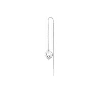 Pretty Woman 18ct White Gold 0.02ct Diamond Single Drop Earring