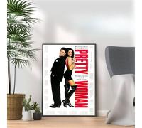 Pretty Woman, 90s Movie Print Vintage Nostalgic Film Poster, A4 and A3 Size Frame Options Available, Home, Pub, Café, Bar Decoration Wall Art Print, House gift for movie lovers (A4 Print Only)
