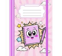Pretty Writing Notebook For Little Girls, Students And Creative Minds