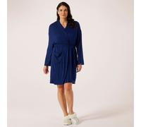 Pretty You Ribbed Viscose Robe GREY M/L