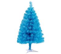 Prettybuy Christmas Tree with Plastic Stand,3-feet,pvc (Light Blue)