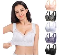 PrettyHealth Lymphvity Detoxification and Shaping & Powerful Lifting Bra, Shape Detox & Lifting Breast for Women (Grey,5XL)