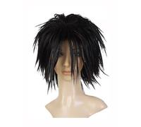 Prettyland C744 - Death Note L Ryuuzaki Black Spiky Cosplay Wig