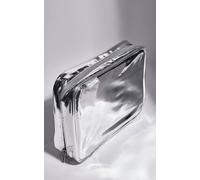 PrettyLittleThing Women's Mark Hill Jordan Lipscombe Pick & Mix Hair Tool Storage Bag in Silver