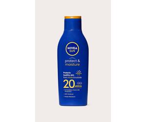 PrettyLittleThing Women's Nivea Sun Protect & Moisture Sun Lotion SPF 20 200ml in White