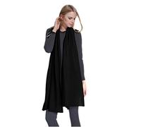 Prettystern Pure Cashmere Extra Long Warm plain Colour Wrap