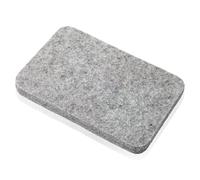 Pretwad Needle Felting Pad - Grey Sponge Needle Felting Pad, High-Density Sponge Work Surface Mat, Natural Thick & Firm Felt Mat Block for 2D & 3D Wool Felting, Protects Needles & Table
