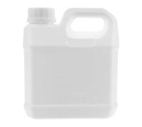 PRETYZOOM 1 Liter Jug with Handle, Engine Oil Storage Bottle with Resistant Lid Empty Bottle Jug Water Storage Containers for Soaps Detergents Liquids
