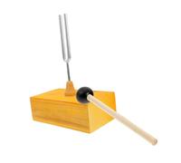 PRETYZOOM 1 Set Middle School Physics Tuning Fork with Wooden Resonator Enhances Sound Wave Experiments Educational Tool for Vibration and Acoustic Learning