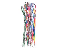 PRETYZOOM 10 Pairs Multi-purpose Shoe Laces Bands Made of Supple Nylon to Replace Old Shoelaces on Shoes and Loafers Featuring Unique Style to Create Your Own Look with Beautiful for Sports