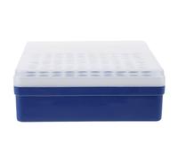 PRETYZOOM 100 Holes Test Tubes Holder Laboratory Test Tube Case Lightweight Plastic Green Suitable for Most for Research Facility and Clinical Environment