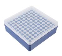 PRETYZOOM 100 Holes Testing Tubes Box Plastic Test Tube Holder Easy to Use Ensures Safe Laboratory Environment Suitable for Educational and Clinical Environments