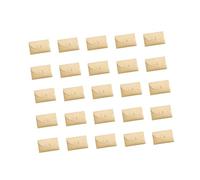 PRETYZOOM 100 Pcs Kraft Paper Heart Clasp Envelopes Vintage Biodegradable Storage Envelopes for DIY Postcards Cards Crafts Packaging