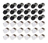 PRETYZOOM 100 Sets DIY Leather Crafts Repair Rivets for Bag Decorating, Lightweight Iron Double-sided Rivets with Assorted Colours, Stylish and Rust-resistant Studs for Craft and Sewing