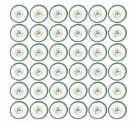 PRETYZOOM 100pcs Disposable Green Cucumber Eye Mask Paper Gentle Non-woven Material for Comfortable Texture, Hydrating and Soothing Eye Patch Suitable for Daily Skincare Use