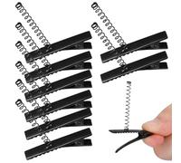 PRETYZOOM 100pcs DIY Hair Clips 4cm Metal Spring Barrettes Creative Hair Accessories for Handmade Headdress Clips Suitable for Crafting and Daily Use